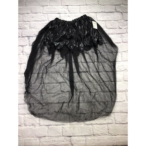Claire’s Other - NWT Black Halloween Costume High-Low Tutu Cos Play Gothic Bride Witch